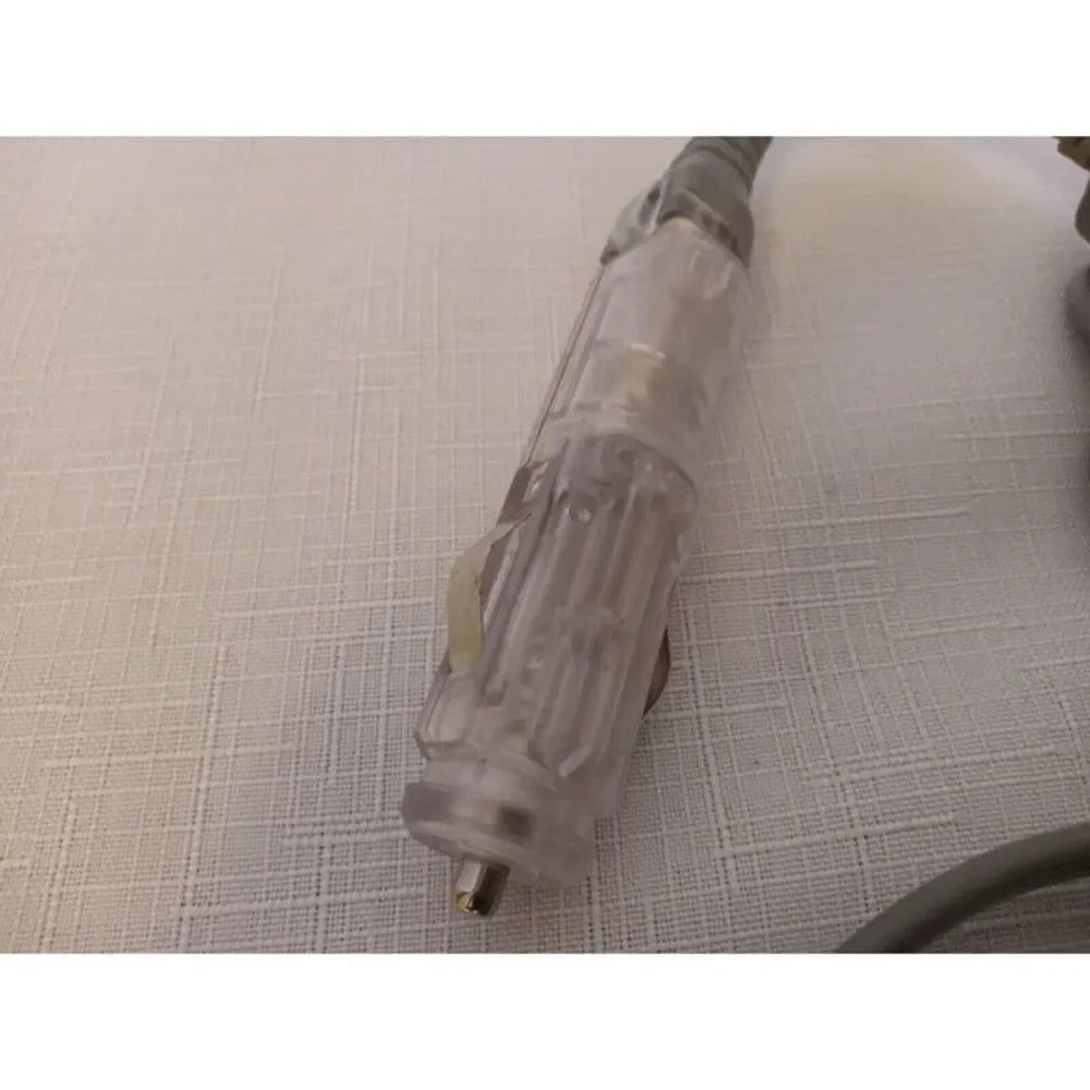 (2)Dell Laptop Linetek 25a 125v 3ft Power Cord D7072 3170111 Cable + CAR CHARGER